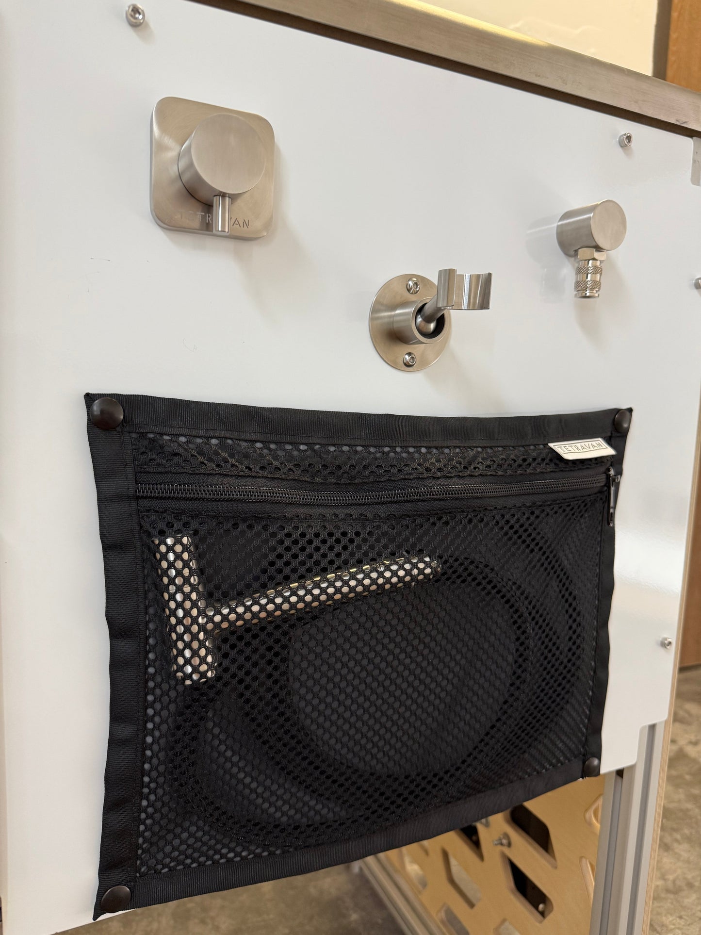 Stainless Steel RV and Marine Shower Port System